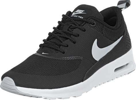 nike damen air max thea schwarz & grau wolf turnschuhe|Nike Air Max thea boot.